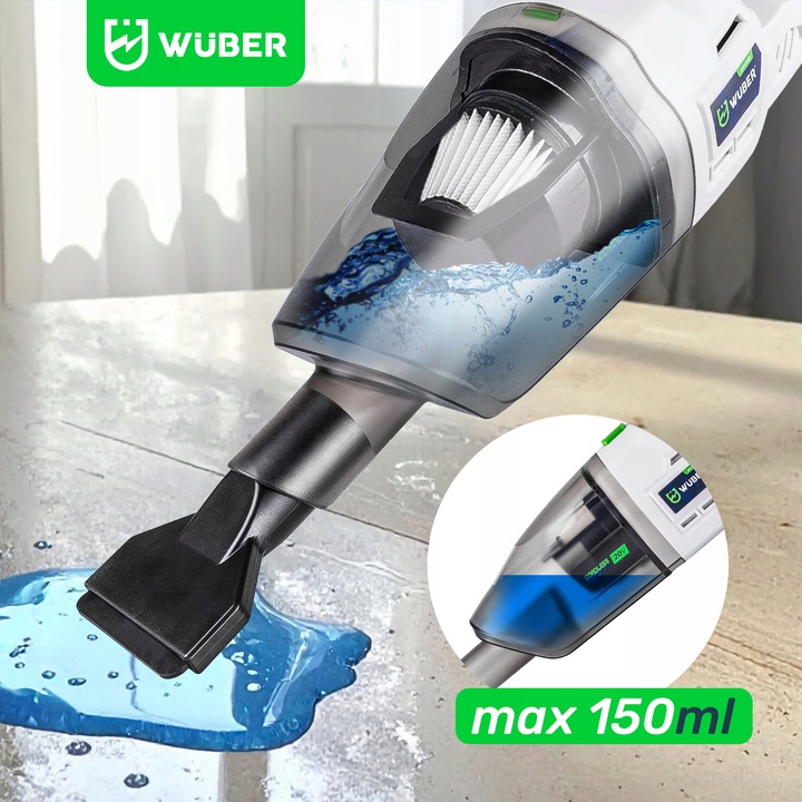 AKUMULATOROWY ODKURZACZ RĘCZNY PIONOWY 2W1 SAMOCHODOWY BEZPRZEWODOWY