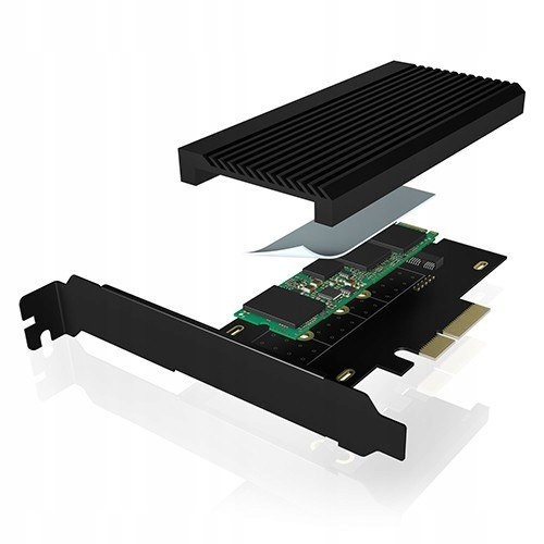 ICYBOX Karta PCI na M.2 SSD NVMe IB-PCI208-HS z