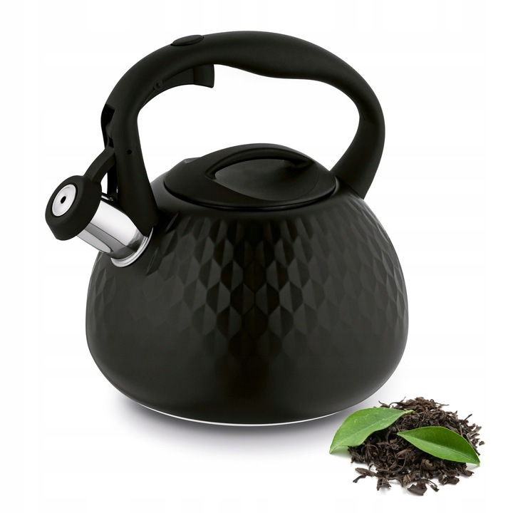 CZAJNIK na GAZ Indukcja BEZDOTYKOWY Gwizdek STAL Konighoffer Mauro 3l