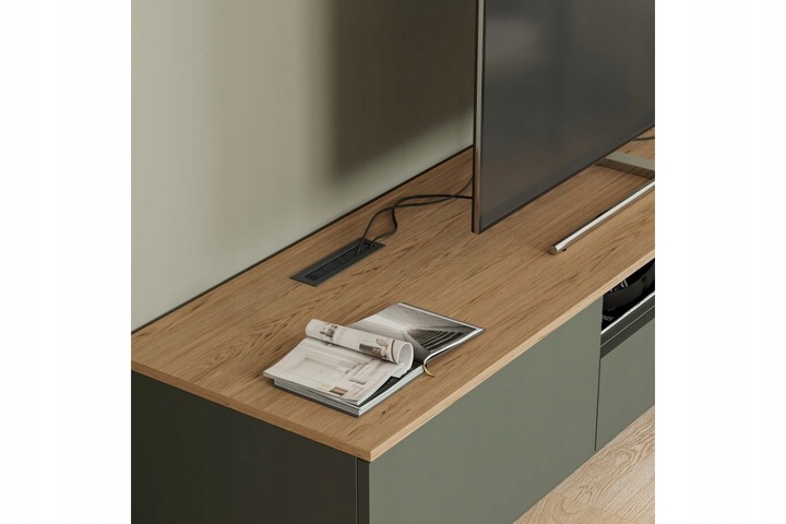 GTV Przepust kablowy przelotka na kable 51 x 180 mm czarny mat