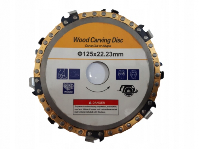 TARCZA DO DREWNA ŁAŃCUCHOWA DO SZLIFIERKI PIŁA 125