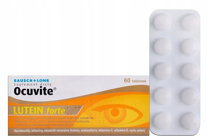 Ocuvite Lutein Forte, 60 tabletek