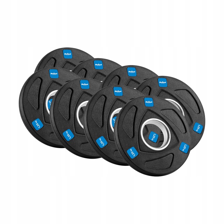 Obciążenie żeliwne olimpijskie zestaw 8x1,25 4x2,5 2x5kg 30kg 51mm Rebel
