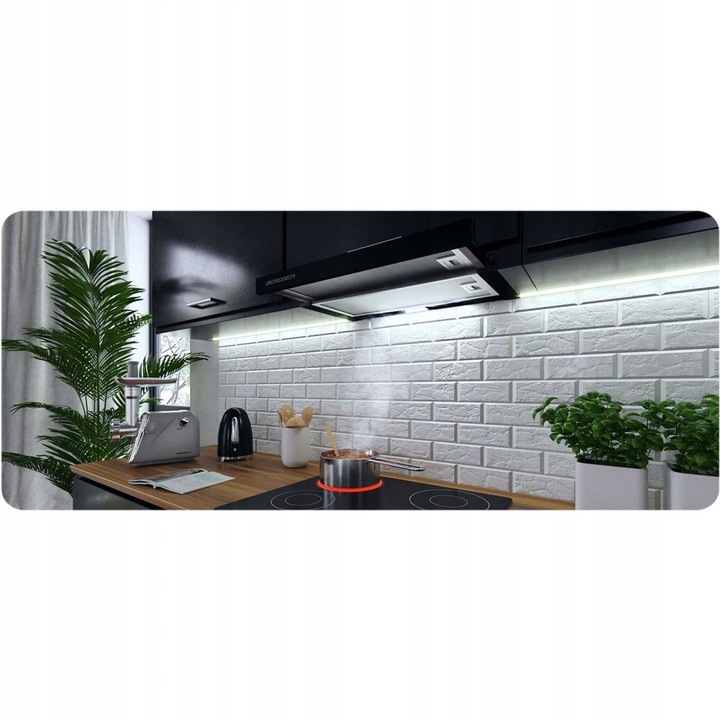 OKAP PODSZAFKOWY TELESKOPOWY KUCHENNY 50cm BERDSEN