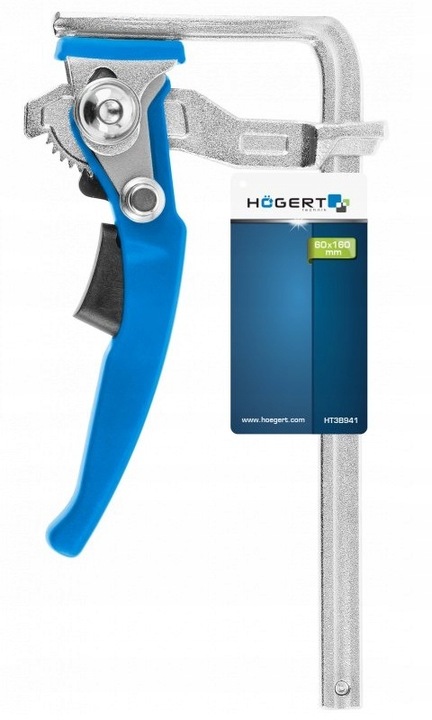 HOGERT HT3B941 ŚCISK DŹWIGNIOWY ODKUWANY 160x60 mm