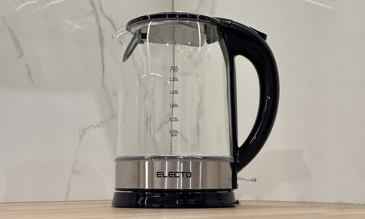 CZAJNIK ELEKTRYCZNY SZKLANY 1,7L MOCNY Z PODŚWIETLENIEM LED 1800W ZE