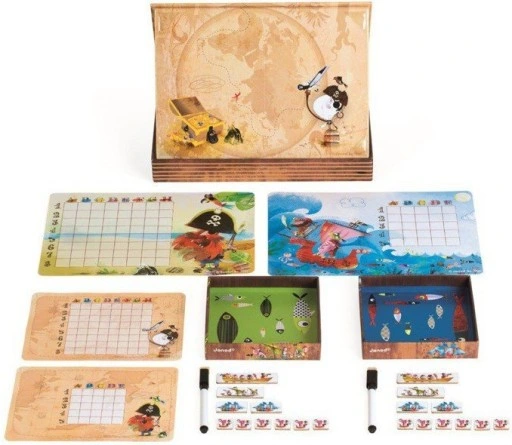 STATKI GRA MAGNETYCZNA BITWA MORSKA JANOD 5+ LAT