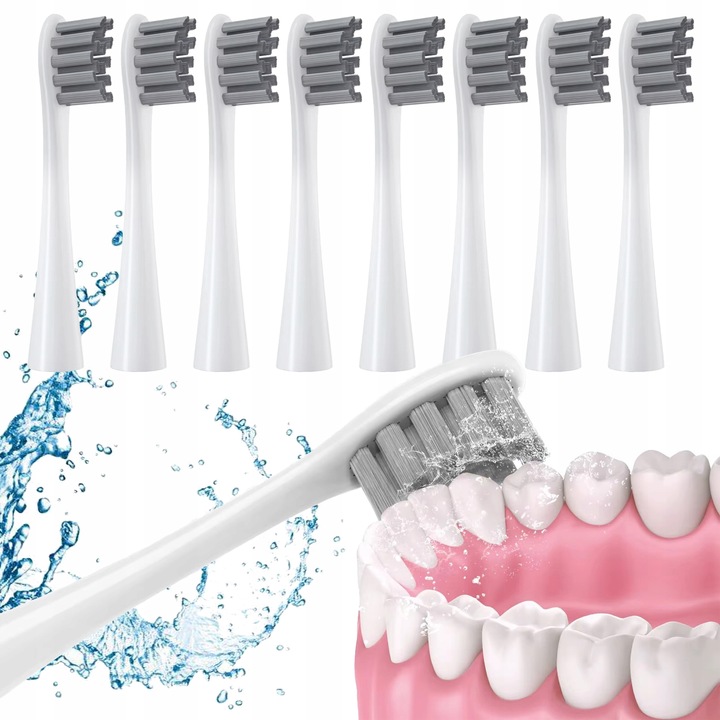 Końcówki do Oclean Air 2 Flow X Pro Elite Find F1 Z1 X10 One SE PW01 białe