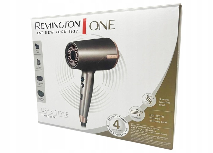 SUSZARKA REMINGTON D6077 4 NAKŁADKI 2000W