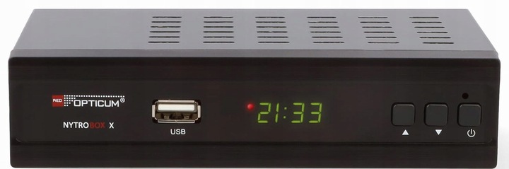 Tuner Dekoder Kablówki DVB-C DVB-T2 Telewizji Cyfrowej TV Naziemnej