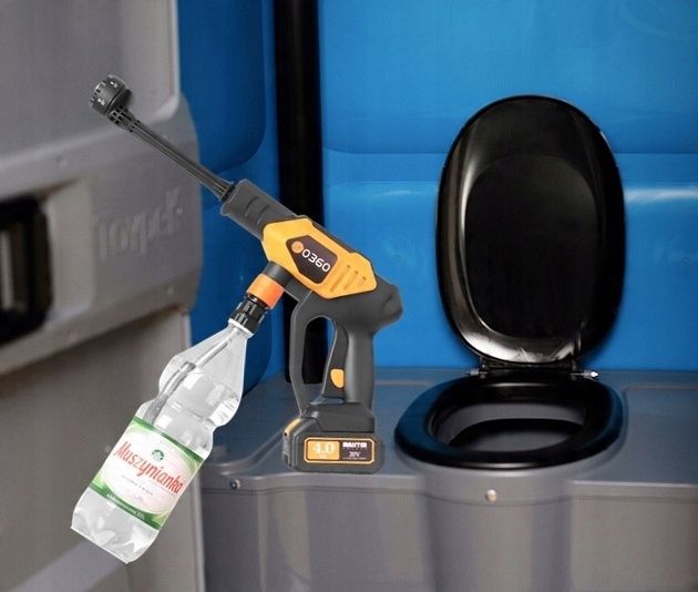 Myjka Ciśnieniowa MP0360 Akumulatorowa elektryczna na baterie 2x4Ah