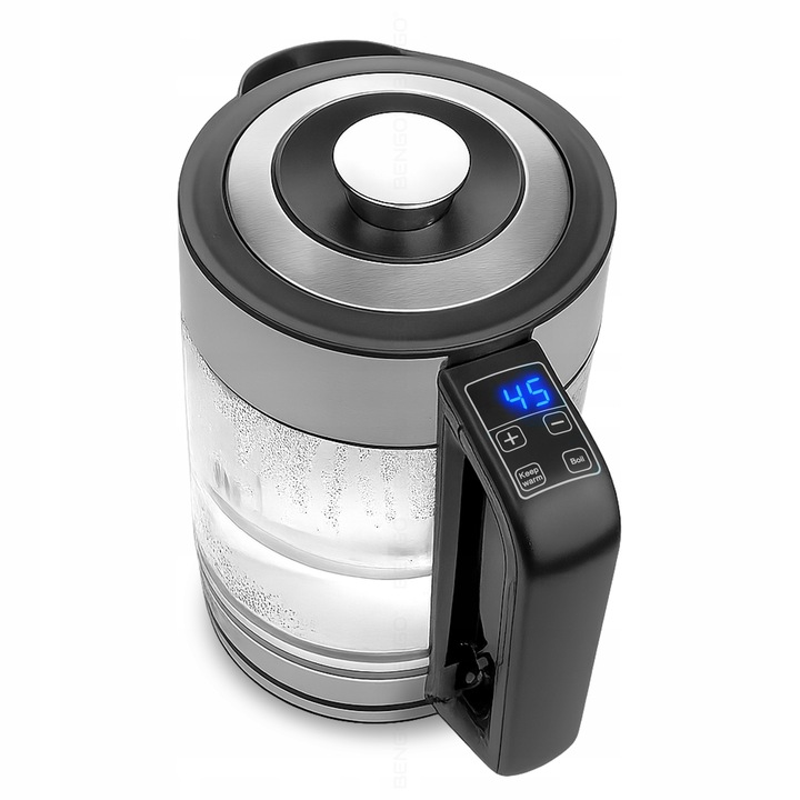 CZAJNIK ELEKTRYCZNY Z REGULACJĄ TEMPERATURY PODTRZYMANIE TEMP LED