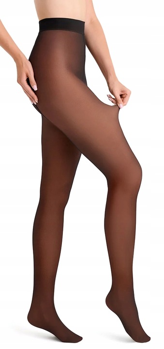 GABRIELLA SECOND SKIN rajstopy wyszczuplające transparentne 50DEN - 4/5