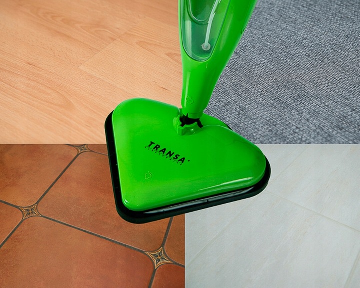 Mop Parowy WIELOFUNKCYJNY 12 końcówek 4,2 BAR Transa Electronics 2000W