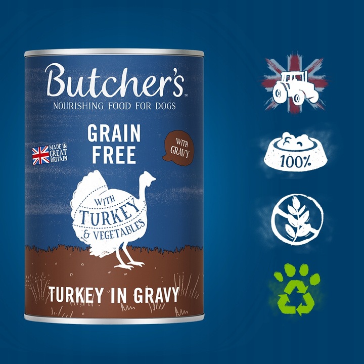 Mokra karma dla psa 10x400g Butchers mix smaków