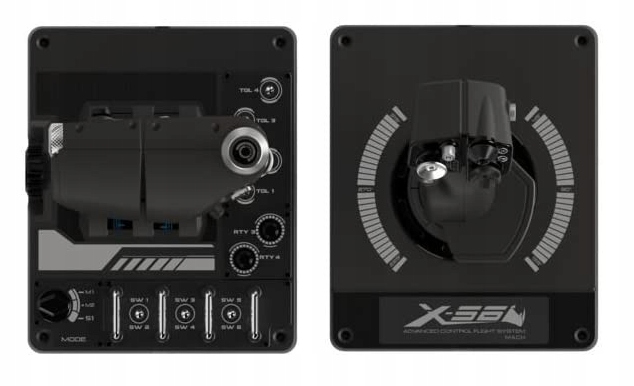 Joystick LOGITECH G Saitek PRO X56 H.O.T.A.S RGB do symulacji lotniczych