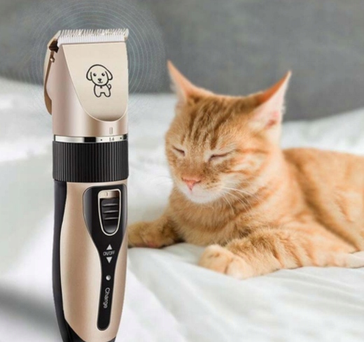 MASZYNKA DO STRZYŻENIA PSÓW PSA KOTÓW ZWIERZĄT ZESTAW 12 MOCNA BATERIA