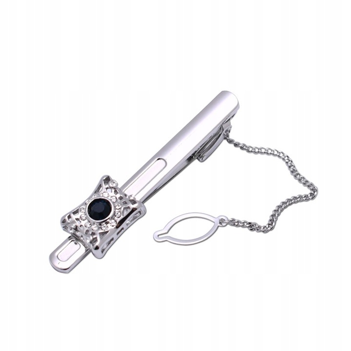 SPINKA KLIPS do KRAWATA austriacki KRYSZTAŁ ELEGANCKI PREZENT DLA NIEGO