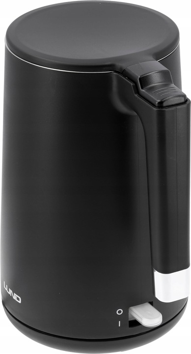 CZAJNIK ELEKTRYCZNY LUND 2200W 1,5L CZARNY PODWÓJNE ŚCIANKI