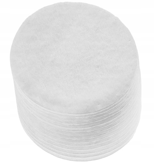 WACIKI PŁATKI KOSMETYCZNE BAWEŁNIANE okrągłe 500g 1200szt.