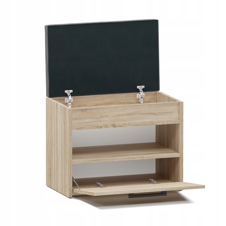 SZAFKA NA BUTY PARMA MINI DĄB SONOMA Z SIEDZISKIEM I SCHOWKIEM