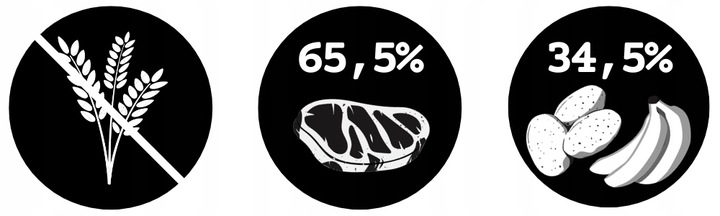 WIEJSKA ZAGRODA WOŁOWINA Z INDYKIEM 1 KG