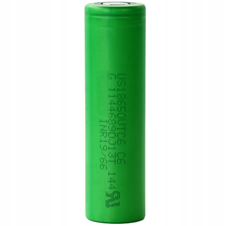 Ogniwo Wysokoprądowe US 18650 VTC6 3100mAh Li-ion 3,6V 30A Akumulator