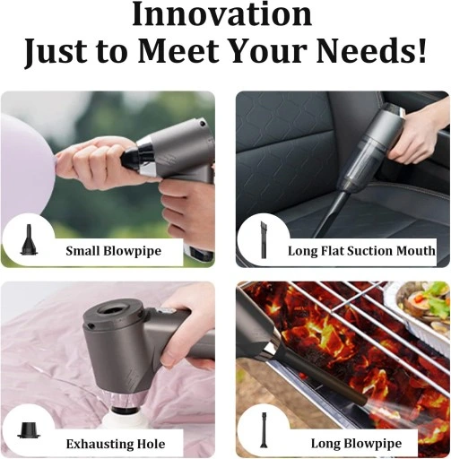 Bezprzewodowy ręczny odkurzacz samochodowy, do domu, biura z filtrem HEPA