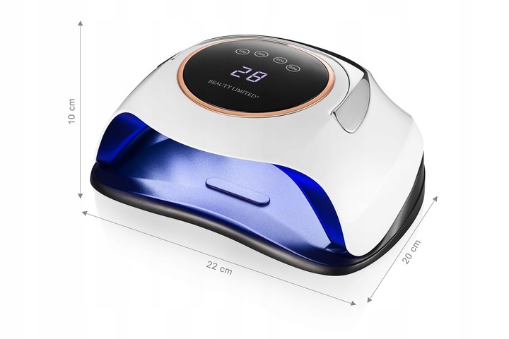 Lampa do paznokci UV MANICURE SENSOR RUCHU 4 TRYBY 60 DIOD LED LedNail