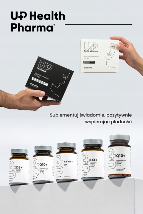 Wsparcie płodności i funkcji rozrodczych KOBIET UP FERTIL WOMEN+ 60 sasz.