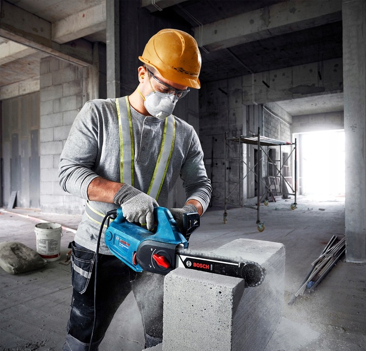 Piła do betonu komórkowego BOSCH GAC 250 25 cm Silka pustak cegła