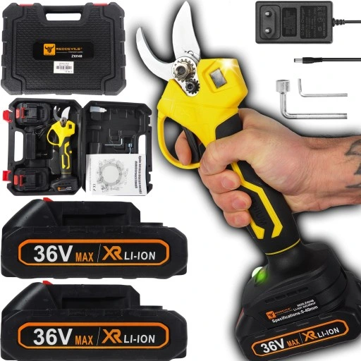 SEKATOR ELEKTRYCZNY AKUMULATOROWY 2X BATERIA 30mm