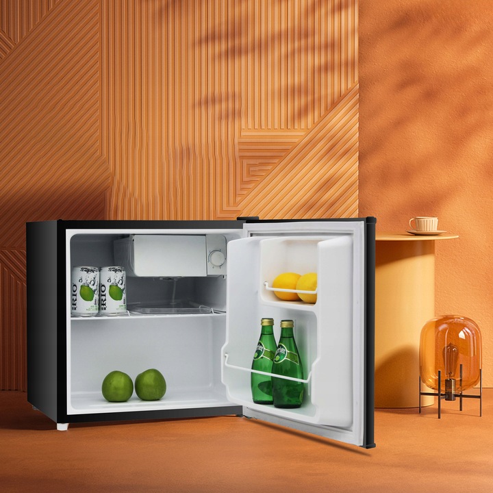 MINI LODÓWKA MAŁA PODBLATOWA zamrażarka CHŁODZIARKA SREBRNA hotelowa