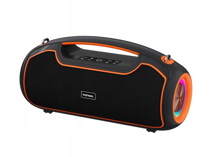 Głośnik Bezprzewodowy TONSIL BEAT 120W LED TWS Bluetooth AUX USB BT