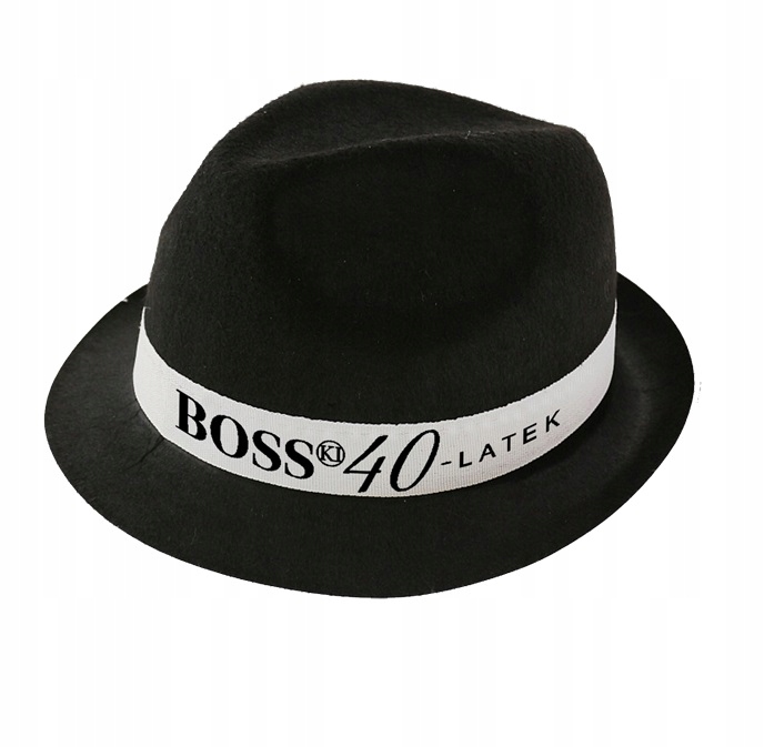 kapelusz 40 lat urodziny boski na czterdziestkę