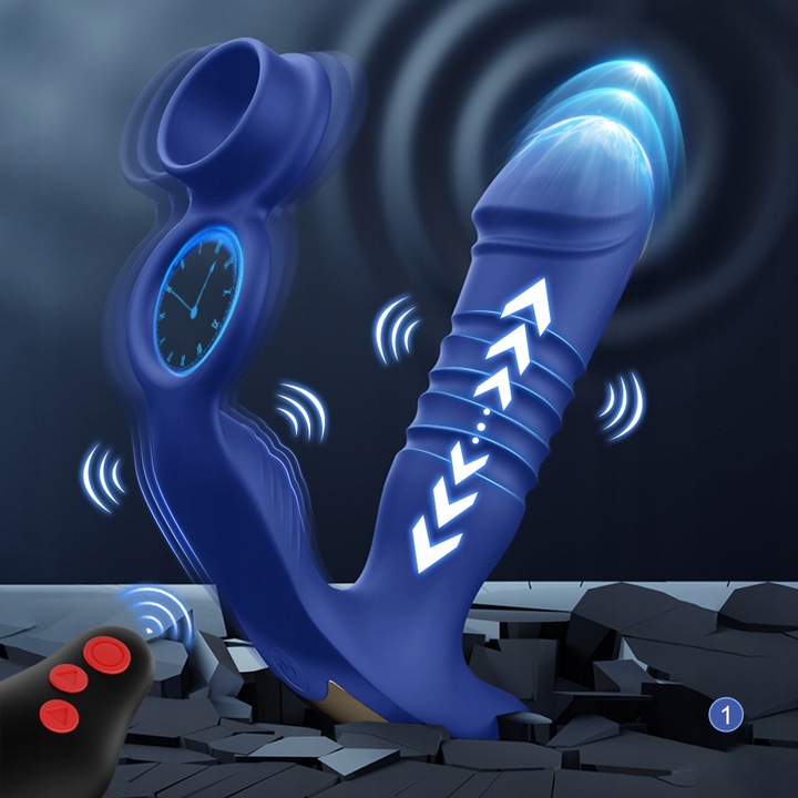 Zdalnie sterowany masażer prostaty z aplikacją APP