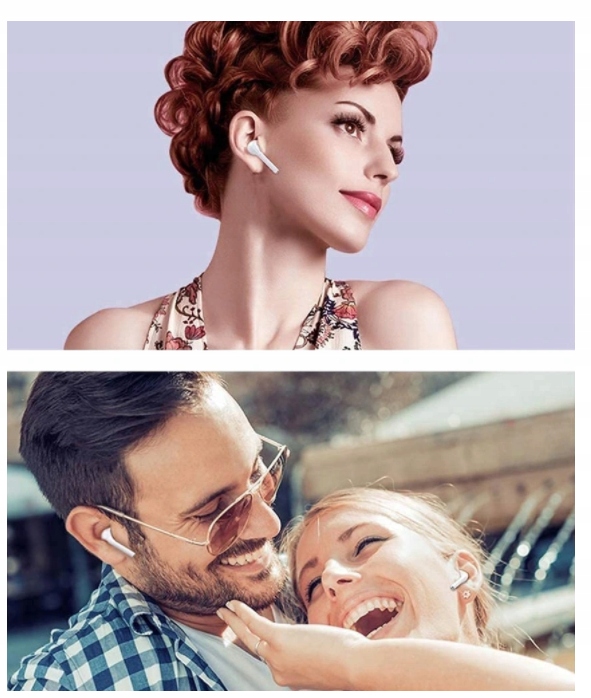 Słuchawki bezprzewodowe TWS i500 do iOS Android Bieganie Mikrofon