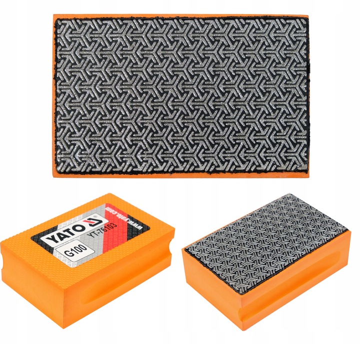 KOSTKA DIAMENTOWA GĄBKA DO GRESU KAMIENIA G100