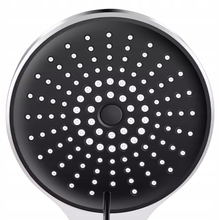 Słuchawka prysznicowa natryskowa 5 funkcji ekologiczna ANTI-CALC chrom duża