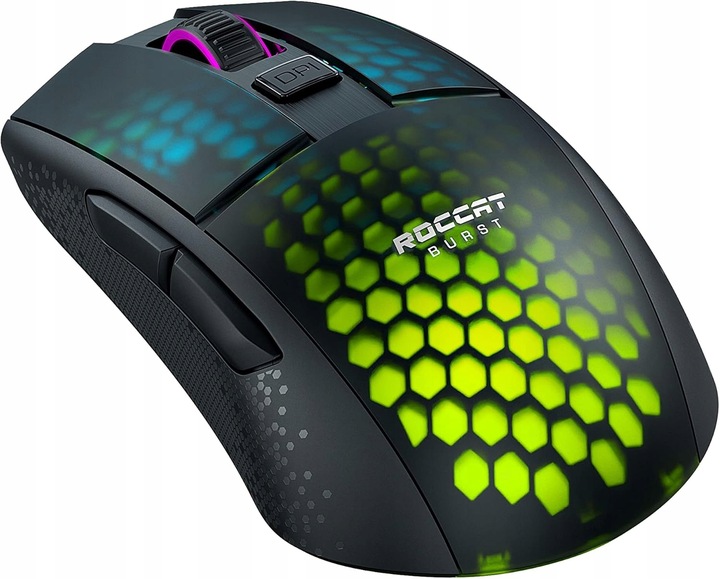 Mysz bezprzewodowa OPTYK ROCCAT Burst Pro Air 19000DPI RGB LED TitanSwitch