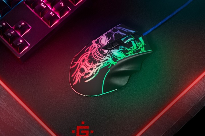 Myszka przewodowa Defender Myszka Dla Graczy GM-928 Mysz Gamingowa