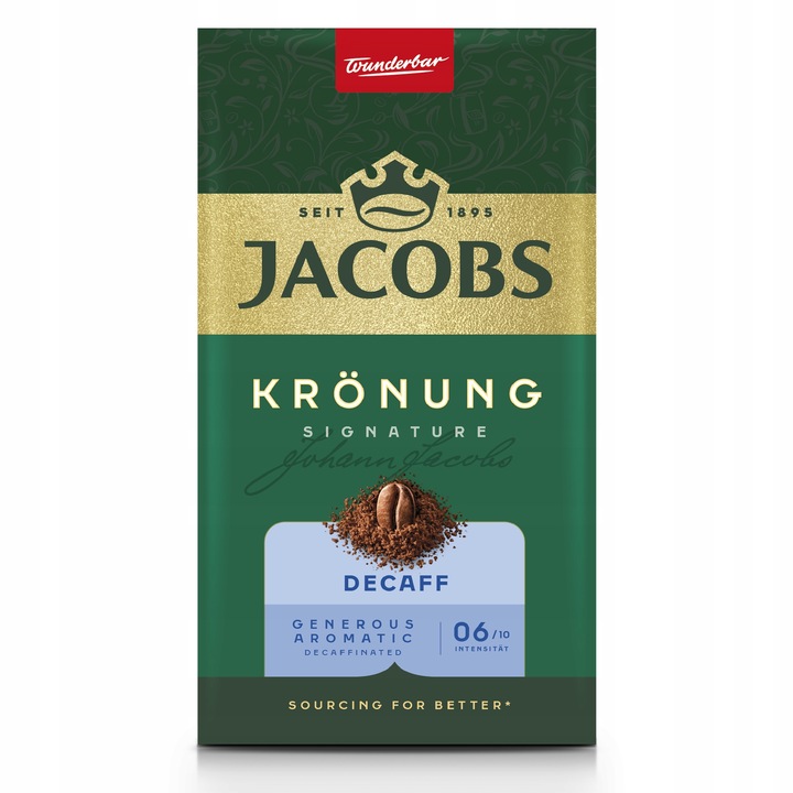 Kawa bezkofeinowa mielona Jacobs Kronung Decaff 2x 250g