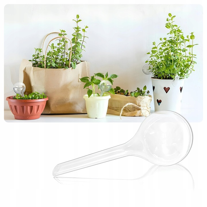 10x KULE NAWADNIAJĄCE DO KWIATÓW ROŚLIN AUTOMATYCZNY DOZOWNIK WODY