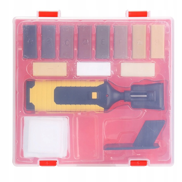 ZESTAW DO NAPRAWY MEBLI NARZĘDZIA NAPRAWCZE DO PARKIETU WOSK MARKERY