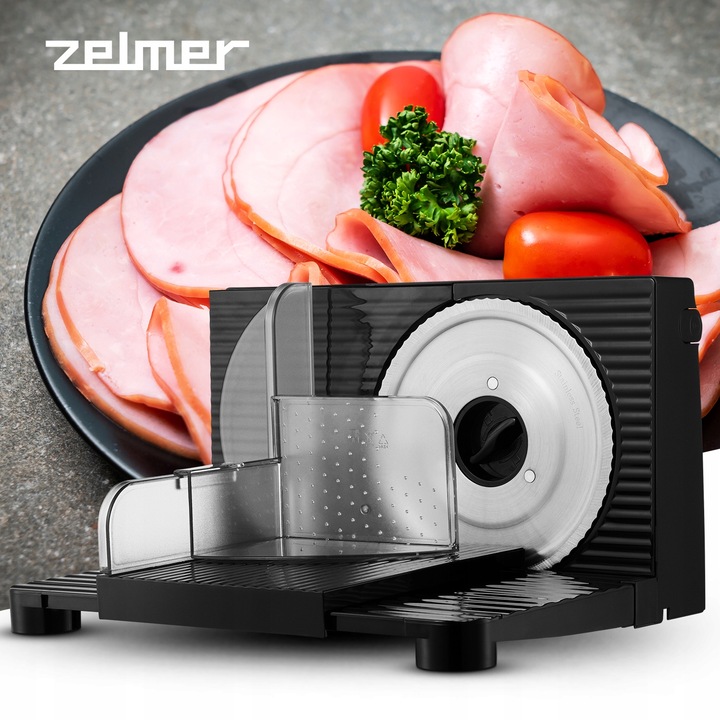 KRAJALNICA ELEKTRYCZNA ZELMER DO CHLEBA WĘDLIN PŁYNNA REGULACJA