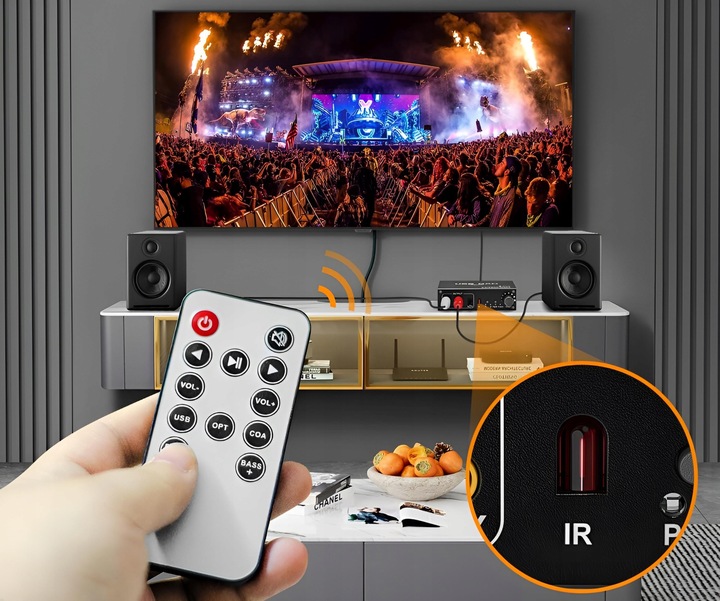 KONWERTER AUDIO USB DAC TOSLINK COAXIAL CINCH AUX ZEWNĘTRZENA KARTA