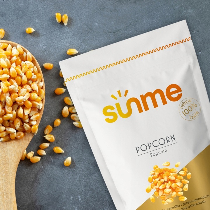 Kukurydza POPCORN 5 kg do prażenia ZIARNO 5000g bez soli PREMIUM JAKOŚĆ 5kg