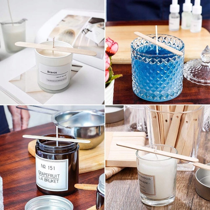 Wosk sojowy do świec EKO 1kg STABILIZATORY 5 sztuk