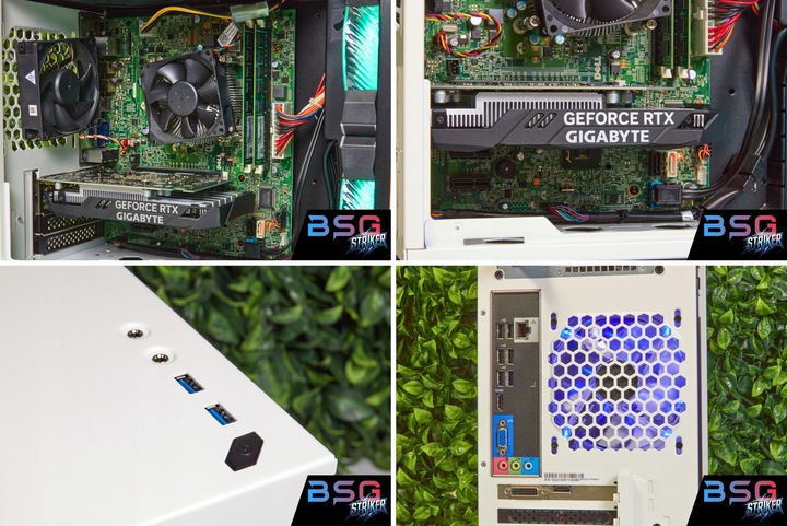 BSG Striker Komputer Gamingowy Do Gier I7 NVIDIA RTX 3050 16GB 1TBSSD Win10