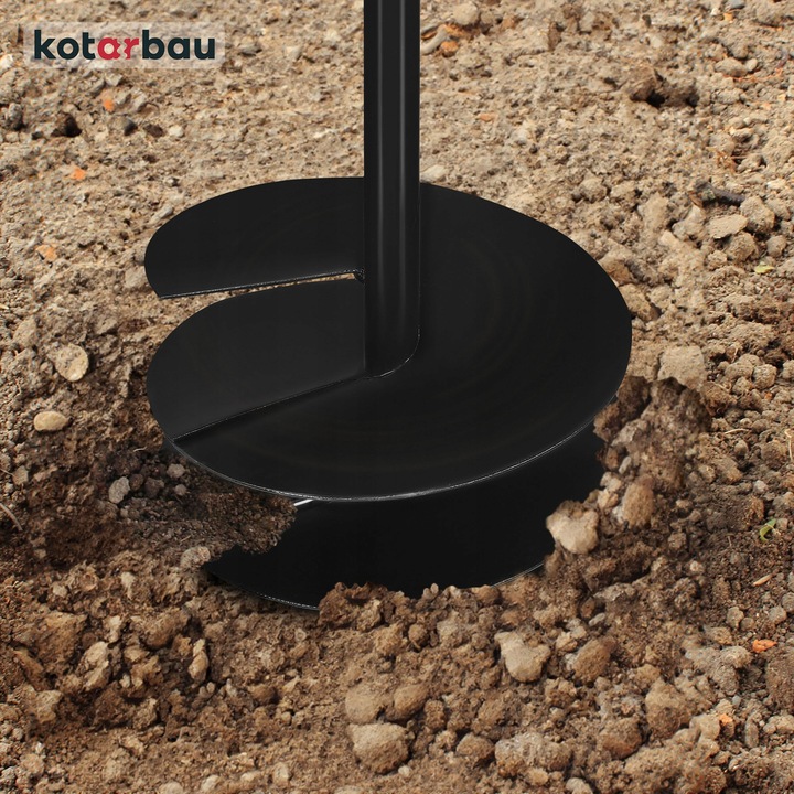 ŚWIDER RĘCZNY DO GLEBY ZIEMI GRUNTU SŁUPKÓW WIERTŁO 170MM DOŁOWNIK